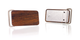 Cocobolo wood belt buckle.