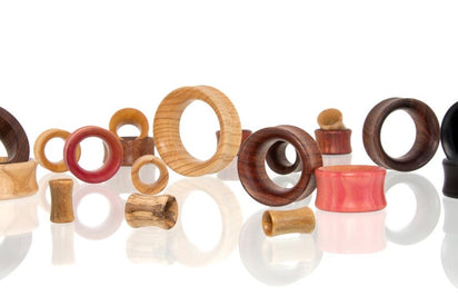 Wood ear gauge tunnels.