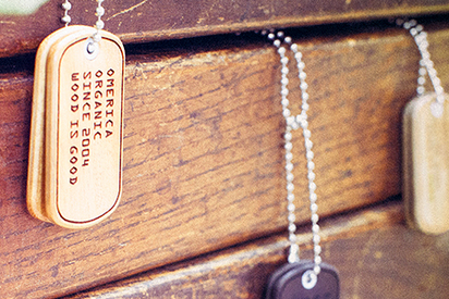 Custom Dog Tag, Wood Dog Tag, Wood Jewelry, Custom Jewelry