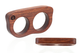 2 finger Bloodwood wood ring, wood ring.