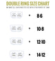 2 finger ring size chart. 