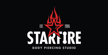 Starfire Body Piercing Studio logo. 