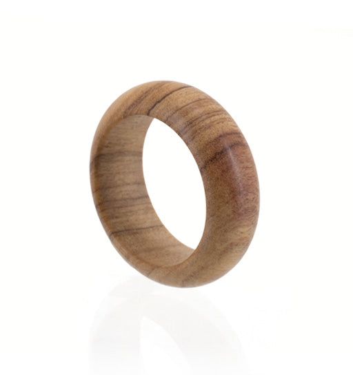 Wild Olive wood ring.