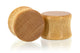 Ear gauges, wood plug made in Osage Orange wood.