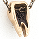 Bronze Tooth Pendant - Katalox