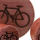 Bike More Plugs - Pink Ivory