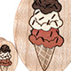 Ice Cream Ovals