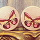 Butterfly Plugs - Pink Ivory