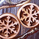 Snowflake Plugs - Maple