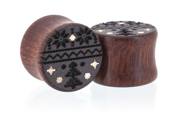 Ugly Sweater Holiday Plugs - Bloodwood