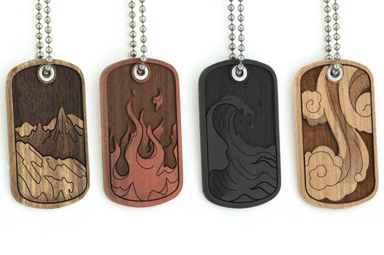 4 Elements Dog Tag Package