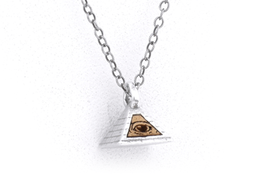 All-seeing Eye Pendant - Silver