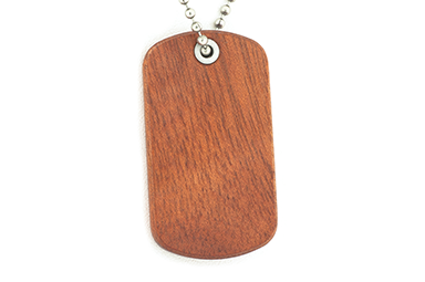 Bloodwood Dog Tags